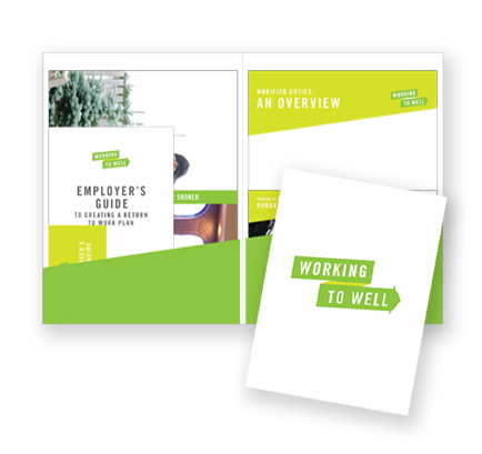 Order a Working to Well Employer's Kit for your office