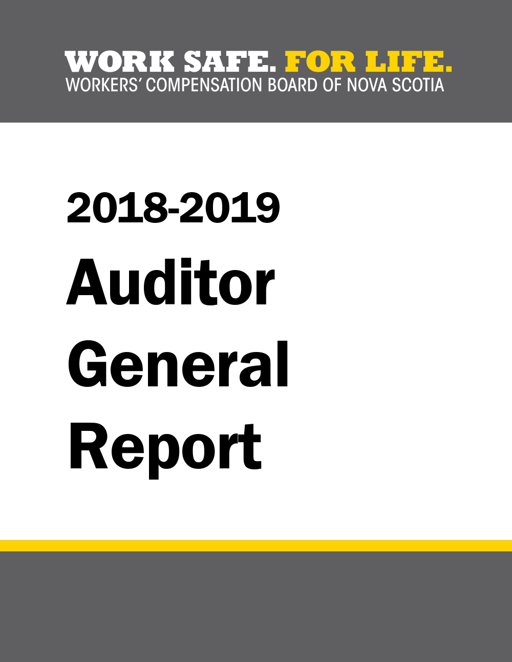 2018-2019 Auditor General Report